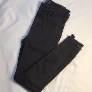 Abercrombie & Fitch, black jeans.  Size 26